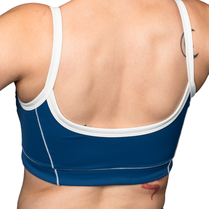 Women's Spring Sports Bra Blue