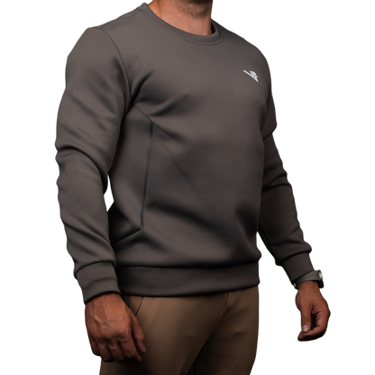 Men's Tech Crew Dark Grey