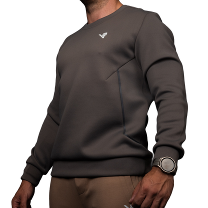 Men's Tech Crew Dark Grey