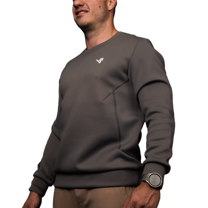 Men's Tech Crew Dark Grey