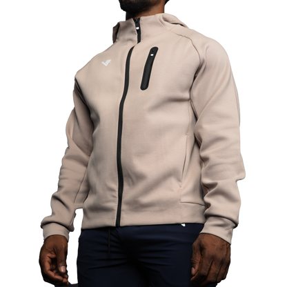Men's Tech Hoodie Beige