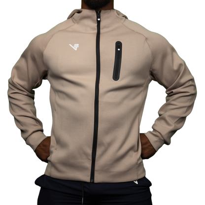 Men's Tech Hoodie Beige