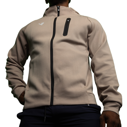 Men's Tech Hoodie Beige